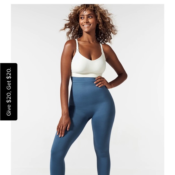 BLANQI® Everyday™ Highwaist Postpartum + Nursing Support Leggings - oil blue/med - Picture 5 of 6